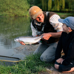 Fly Fishing Tuition at Wherwell Lake (email voucher)